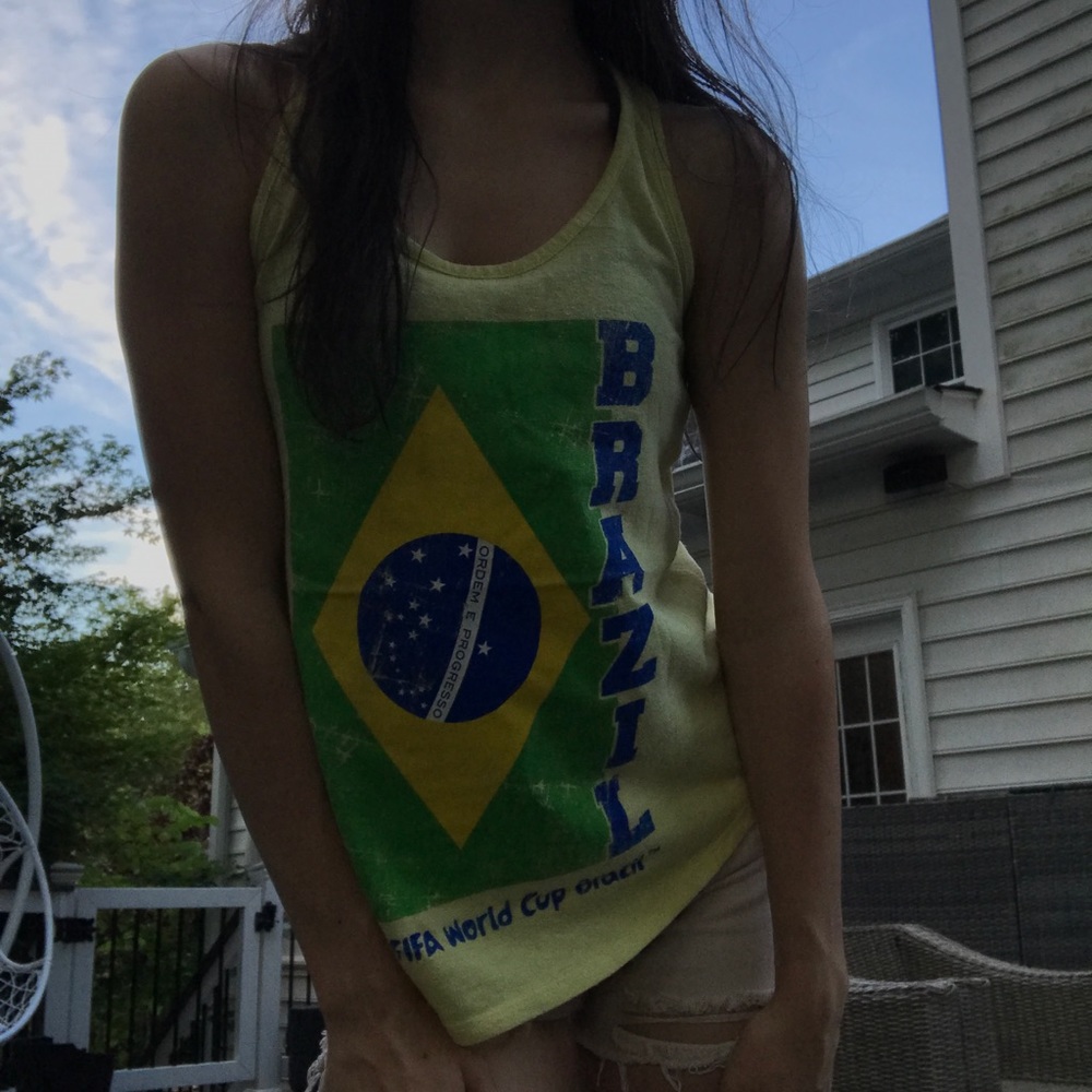 Brazil 2014 World Cup Official Merch Tank